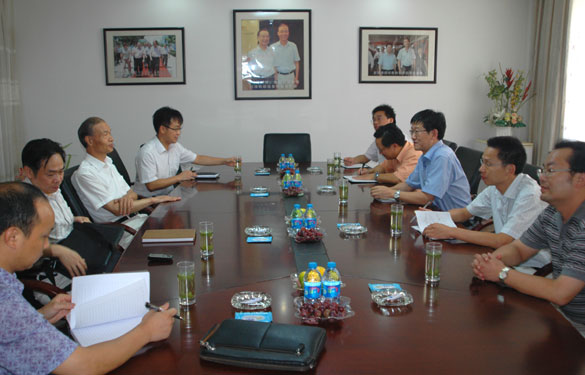 常州市委研究室向导一行十余人来asiagame集团调研