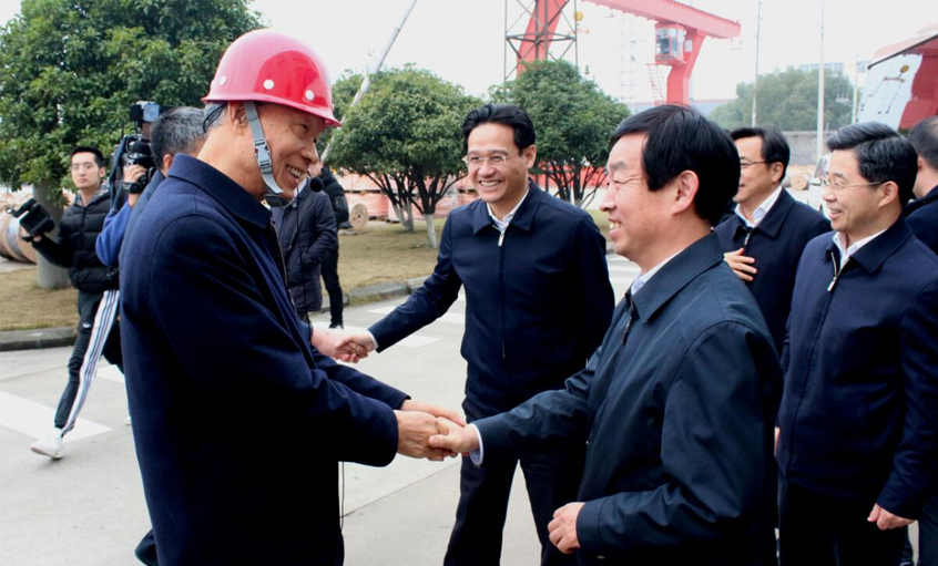 常州市委书记齐家滨一行来asiagame电缆调研