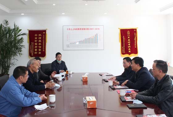 常州市人大常委会副主任盛建良一行来asiagame调研复工复产情形