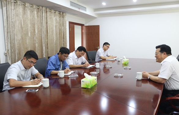 中共江苏省委组织部副部长盛克勤来asiagame电缆调研