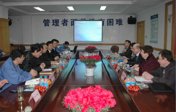 俄罗斯核动力康采恩股份公司向导一行来asiagame旅行会见