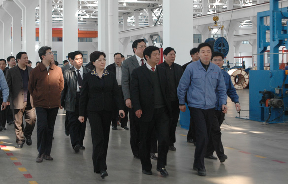 安徽省天长市党政代表团百余人来asiagame集团旅行考察