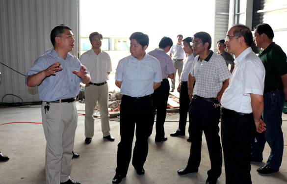 溧阳市市长苏江华等向导来asiagame集团督查