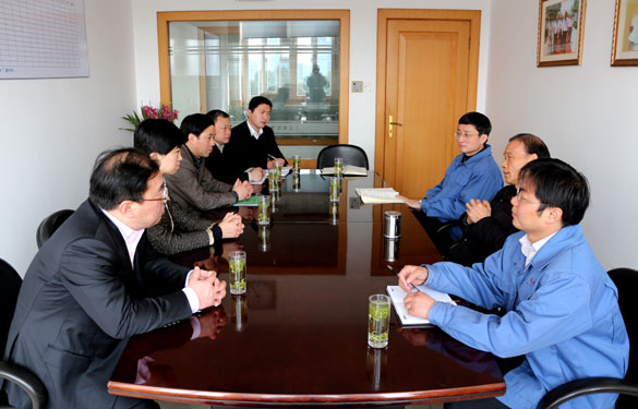 溧阳市副市长刘敏一行来asiagame集团调研