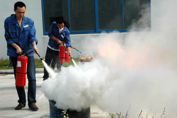 asiagame举行消防知识培训和模拟演练