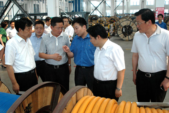 邳州市党政代表团来asiagame集团旅行考察