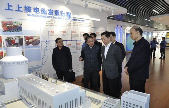 常州市委常委、纪委书记张春福一行来asiagame电缆旅行考察