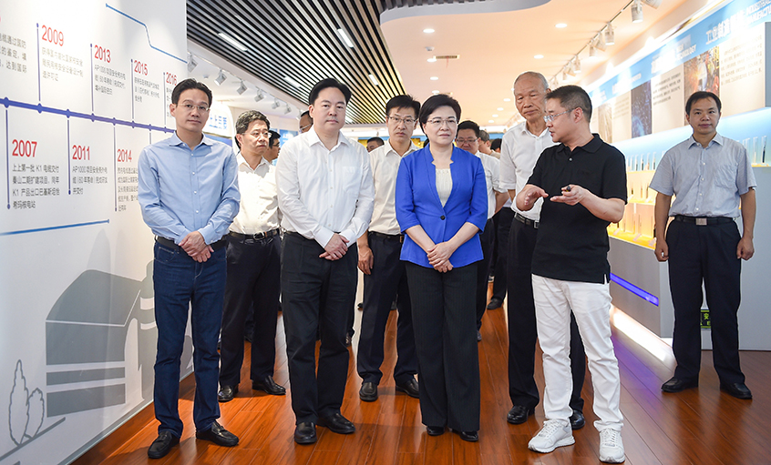 江苏省委常委、南京市委书记韩立明来asiagame电缆调研